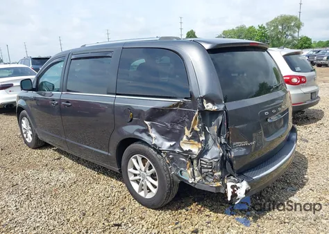 2019 Dodge Grand Caravan Sxt from USA, damaged, VIN 2C4RDGCG9KR563862